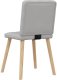 vidaXL Krzesła do jadalni 2 szt. Tkanina Cloud Grey 6