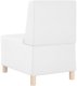 vidaXL Sofa Fotel Biały 55 cm Skóra ekologiczna 6