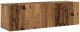 vidaXL Wiszące szafki telewizyjne, 3 szt., stare drewno 6