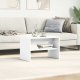 vidaXL Szafka RTV Biała 60x40x40 cm Drewno klejone 4