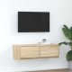 AMD Meble Szafka RTV Sonoma Oak 80x31x25,5 cm Drewno klejone 1