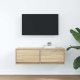 AMD Meble Szafka RTV Sonoma Oak 80x31x25,5 cm Drewno klejone 3
