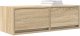 AMD Meble Szafka RTV Sonoma Oak 80x31x25,5 cm Drewno klejone 4