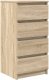 Komoda Sonoma Oak 37,5x35x76 cm Drewno klejone Lumarko! 1