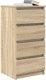 Komoda Sonoma Oak 37,5x35x76 cm Drewno klejone Lumarko! 3