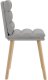 Jana Krzesła do jadalni 4 szt. Tkanina Cloud Grey 4