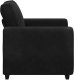 Sofa Fotel Czarny 60 cm Aksamit 5
