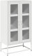 vidaXL Komoda biała 68x39x123 cm stal 2