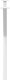 Nogi do stołu jadalnego, 2 szt., białe, 90x(72-73) cm, stal 5