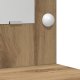 vidaXL Highboard Zestaw 2 Dąb Artystyczny Drewno inżynieryjne Lustro 7