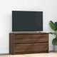vidaXL Szafka RTV Brązowy Dąb 100x35x54 cm Drewno klejone 1
