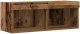 vidaXL Szafka RTV Stare drewno Drewno 80 x 30 x 30 cm 5