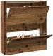 Organizer na buty vidaXL Stare drewno Drewno 80 x 21 x 87,5 cm 3