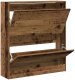 Organizer na buty vidaXL Stare drewno Drewno 80 x 21 x 87,5 cm 5
