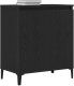 vidaXL Kredens Czarny dąb Płyta wiórowa Standard Kredens Prostokątny 3