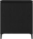 vidaXL Kredens Czarny dąb Płyta wiórowa Standard Kredens Prostokątny 7