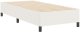 Rama łóżka vidaXL Kremowa Drewno 90 x 190 cm Trwała Rama łóżka 4