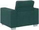 vidaXL Sofa Ciemnozielona Tkanina, Drewno Standardowy Ergonomiczny 4