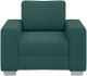 vidaXL Sofa Ciemnozielona Tkanina, Drewno Standardowy Ergonomiczny 5