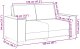 vidaXL Sofa Cappuccino Sztuczna skóra 160 x 78 x 84 cm Dla wielu 7
