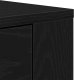 vidaXL Sideboard Czarny Dąb Drewno Średni Bufet Prostokątny 9