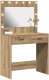 vidaXL Dąb rzemieślniczy MDF z dębowym laminatem 78,5 x 41 x 135 cm 3