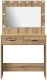 vidaXL Dąb rzemieślniczy MDF z dębowym laminatem 78,5 x 41 x 135 cm 5