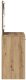 vidaXL Dąb rzemieślniczy MDF z dębowym laminatem 78,5 x 41 x 135 cm 6