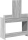 vidaXL Szary sonoma 100 x 41 x 140 cm Toaletka 8