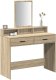 vidaXL Dąb Sonoma Płyta wiórowa, fornir 100 x 41 x 140 cm Toaletka 3