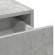 vidaXL Toaletka Beton szary MDF 83 x 40 x 70 cm Toaletka Prostokątna 9