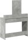 vidaXL Szary beton Płyta wiórowa 100 x 41 x 140 cm Nowoczesna toaletka 8
