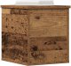 vidaXL Skrzynia do przechowywania Stare drewno Lite drewno 30 x 35 x 35 cm 1