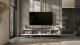 Meble Lindner Wisząca Szafka RTV Loft kaszmir Mat komoda RTV 240 cm 4