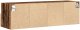 vidaXL Szafka na telewizor ścienna Stare drewno 8