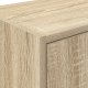 vidaXL Garażowa szafka ścienna Sonoma Oak Drewno klejone 9
