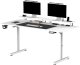 Biurko, elektycznie regulowany, 160X70 cm, 72-117 cm, HIGHLANDER XXL WHITE, bia�y, ULTRADESK 1