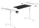 Biurko, elektycznie regulowany, 160X70 cm, 72-117 cm, HIGHLANDER XXL WHITE, bia�y, ULTRADESK 5