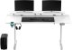 Biurko, elektycznie regulowany, 160X70 cm, 72-117 cm, HIGHLANDER XXL WHITE, bia�y, ULTRADESK 6