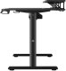 Biurko, elektycznie regulowany, 160X70 cm, 72-117 cm, HIGHLANDER XXL BLACK, czarny, ULTRADESK 4