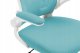 Krzesło biurowe OfficeProducts Fotel biurowy OFFICE PRODUCTS Chios, turkusowy 6