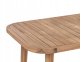 Beliani Stół ogrodowy akacjowy 180 x 90 cm jasne drewno certyfikowane PARAGGI 5
