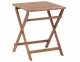 Beliani Stolik ogrodowy składany certyfikowane drewno akacjowe PARAGGI 1