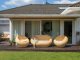 Beliani Sofa ogrodowa dla 2 osób MAIORI Rattan Naturalny 4