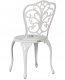 Beliani Zestaw 2 krzeseł ogrodowych TRIORA Metal Biały 5