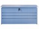 Skrzynia ogrodowa Beliani Skrzynia ogrodowa CEBROSA Metal 132 cm 62 cm Niebieski 4