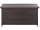 Skrzynia ogrodowa Beliani Skrzynia ogrodowa CAMPALTO Metal 123 cm 60 cm Ciemnobrązowy 5