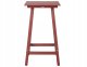 Beliani Zestaw mebli balkonowych ADIRONDACK Czerwony 4
