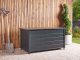 Skrzynia ogrodowa Beliani Skrzynia ogrodowa CAMPALTO Metal 123 cm 60 cm Ciemnoszary 2