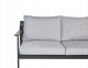Beliani Sofa ogrodowa dla 3 osób KIATO Metal Jasnoszary 6